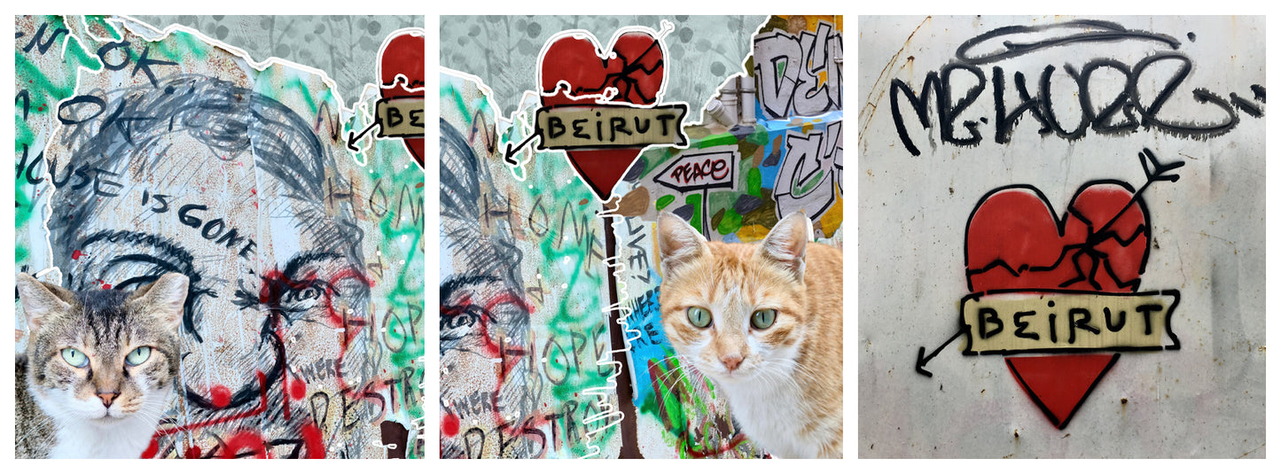 Postcard Art Pack: Three 4.72” x 4.72” Square Postcards with Envelopes